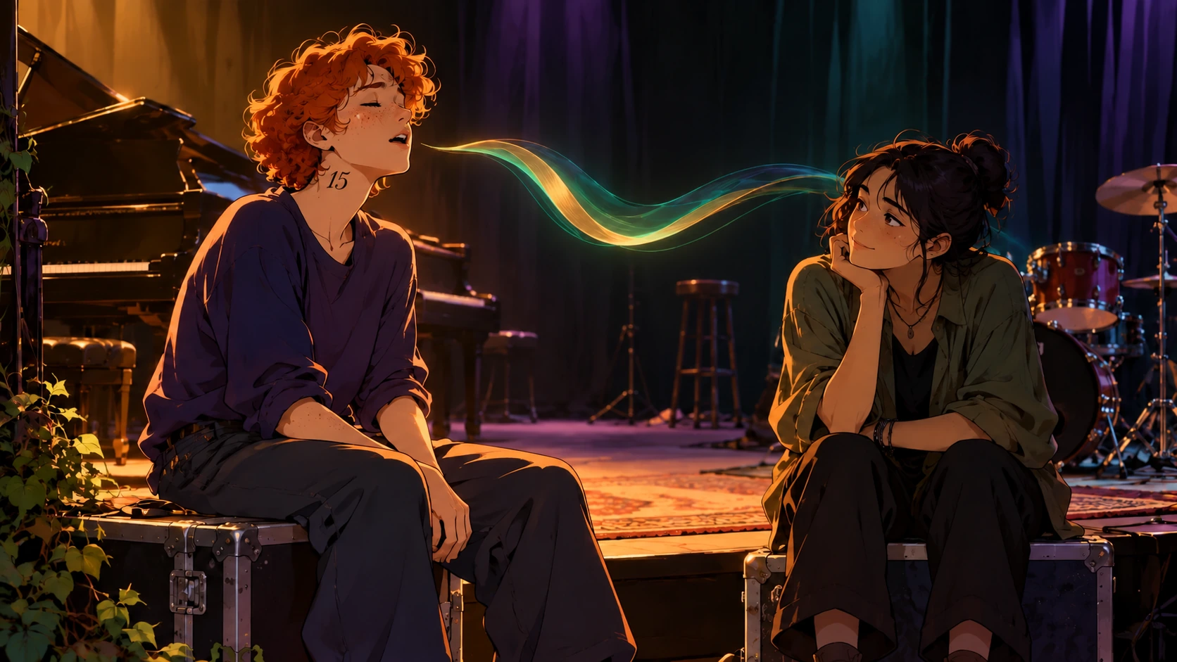 A Pera perceives and shares another person’s emotional music.
