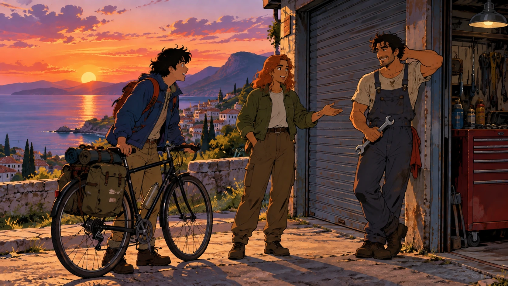 A Cuate connects a cyclist with someone who can help.