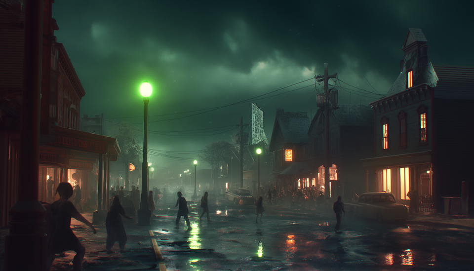 Cover illustration for Outbreak of Knowledge